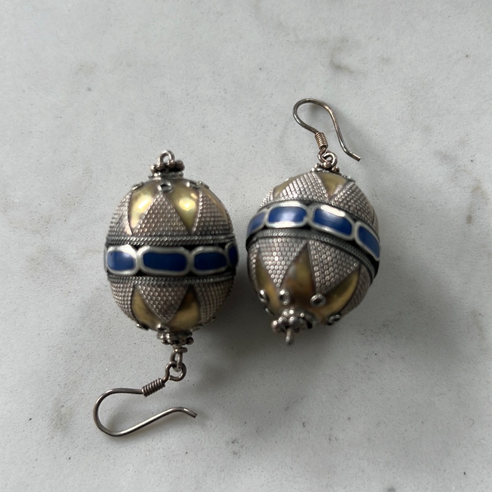 Vintage silver earrings